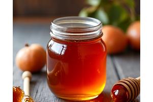 Pot de miel de châtaignier artisanal